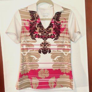 Tehama Golf Tennis SPF Artsy Graphic shirt